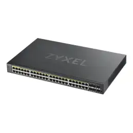 Zyxel GS1920-48HPv2 - Commutateur - intelligent - 48 x 10 - 100 - 1000 (PoE+) + 4 x SFP Gigabi... (GS192048HPV2-EU0101F)_2